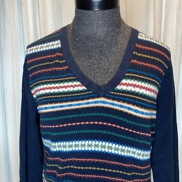 TOMMY HILFIGER Ivy Float V-Neck Sweater Size Medium - Picture 5 of 8
